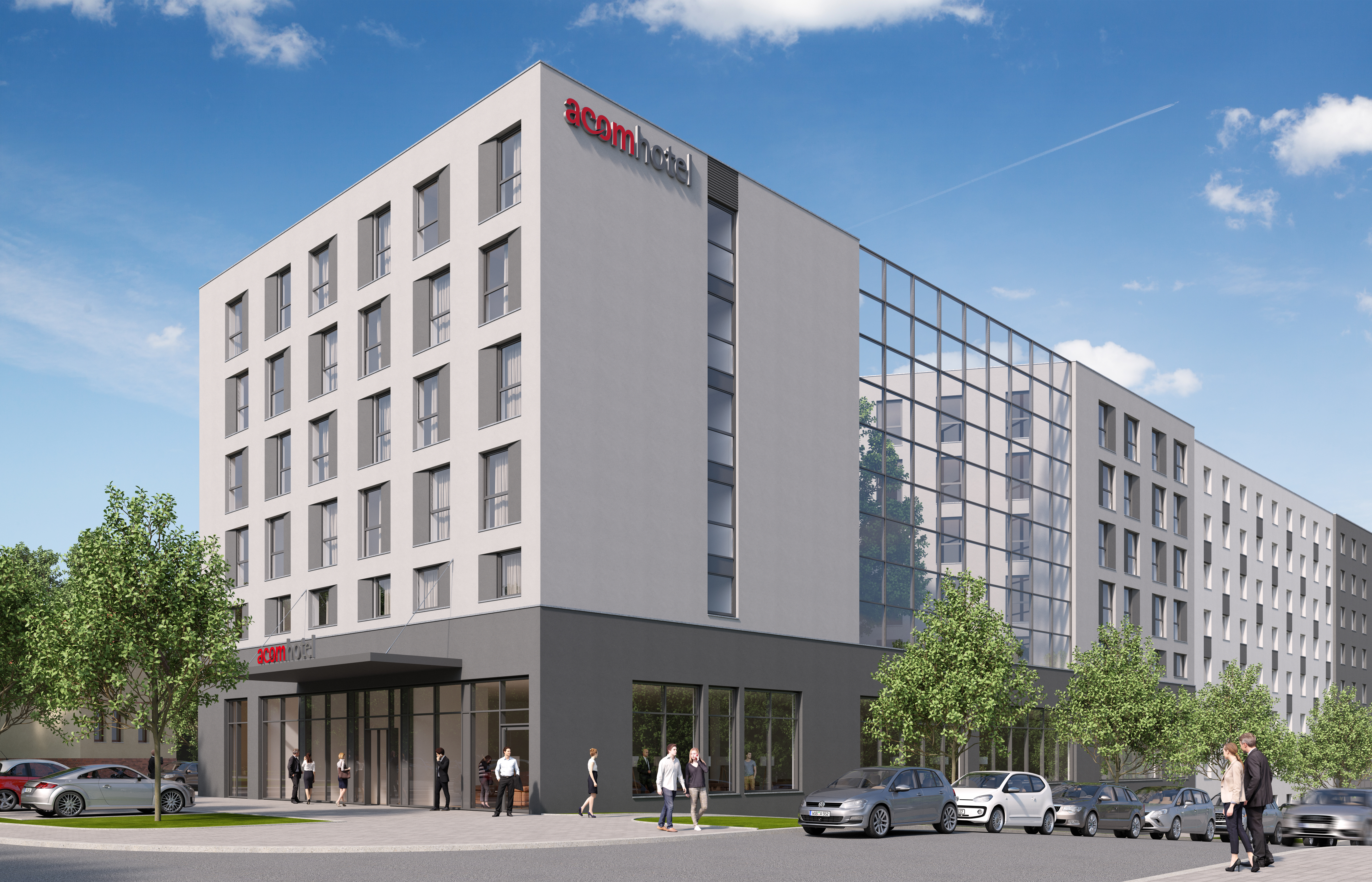 Baustart acomhotel in Stuttgart